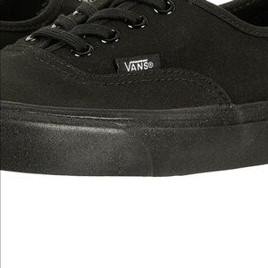 black vans with glitter sole